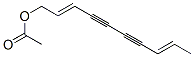 (2E,8E)-2,8-Decadiene-4,6-diyn-1-ol acetate