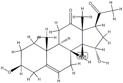 3β,14β,15α-Trihydroxypregn-5-ene-12,20-dione