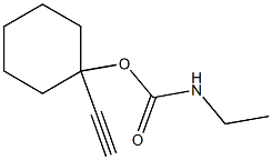 Carbamic acid, ethyl-, 1-ethynylcyclohexyl ester (6CI)