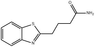 2-Benzothiazolebutyramide(6CI)