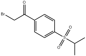 2-溴-1-(4-(異丙基磺?；?苯基)乙酮