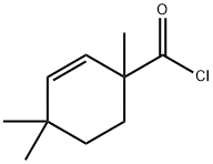 2-Cyclohexene-1-carbonyl chloride, 1,4,4-trimethyl- (6CI)