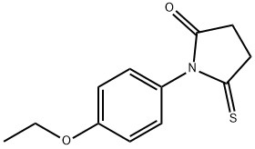 Succinimide,  N-(p-ethoxyphenyl)-1-thio-  (6CI)