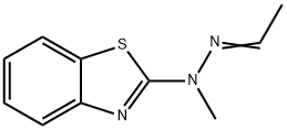 Acetaldehyde, 2-benzothiazolylmethylhydrazone (9CI)