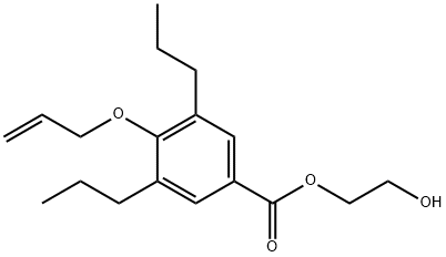 2-hydroxyethyl 4-prop-2-enoxy-3,5-dipropyl-benzoate