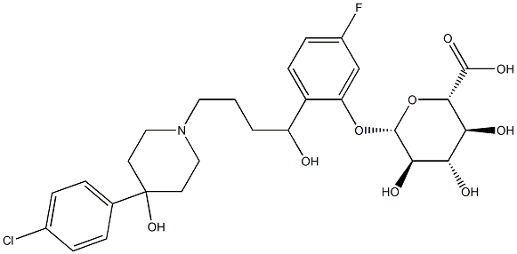 2-[4-[4-(4-氯苯基)-4-羥基-1-哌啶基]-1-羥基丁基]-5-氟苯基 BETA-D-吡喃葡糖苷酸