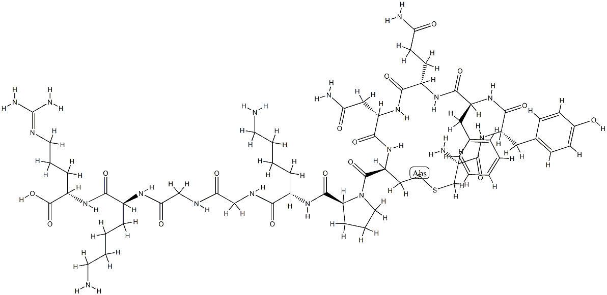 vasopressin, Gly-Lys-Arg-8-Lys-