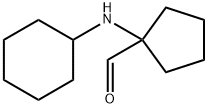 Cyclopentanecarboxaldehyde, 1-cyclohexylamino- (6CI)