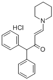 1,1-Diphenyl-4-piperidino-3-buten-2-one hydrochloride