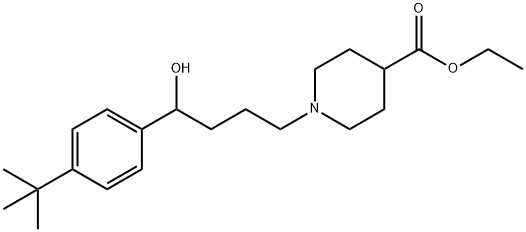 1-[4-[4-叔丁基苯基]-4-羥基丁基]-4-哌啶羧酸乙酯