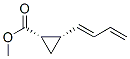 Cyclopropanecarboxylic acid, 2-(1,3-butadienyl)-, methyl ester, [1alpha,2alpha(E)]-