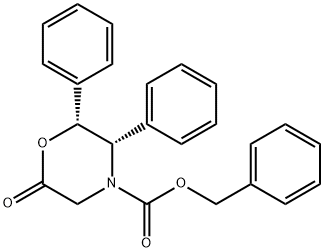 (2R,3S)-N-芐氧羰基-2,3-二苯基嗎啉-6-酮