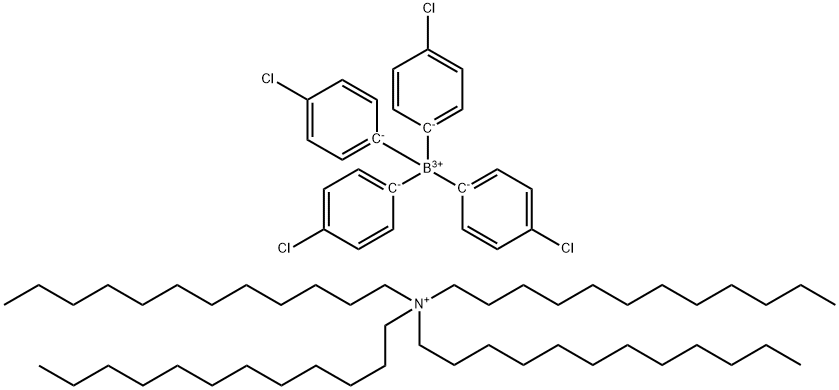 四(4-氯苯基)硼酸鹽 四十二烷基銨鹽