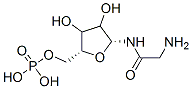 [(2R,5R)-5-[(2-aminoacetyl)amino]-3,4-dihydroxy-oxolan-2-yl]methoxyphosphonic acid