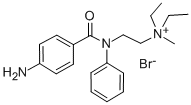 (2-(p-Amino-N-phenylbenzamido)ethyl)diethylmethylammonium bromide