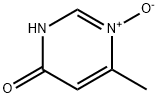 4-Pyrimidinol, 6-methyl-, 1-oxide (6CI)