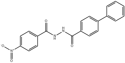 N'-(4-nitrobenzoyl)-4-biphenylcarbohydrazide