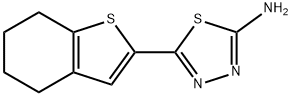 5-(4,5,6,7-四氫苯并[B]噻吩-2-基)-1,3,4-噻二唑-2-胺
