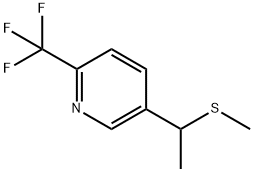 3-[1-(甲硫基)乙基]-6-(三氟甲基)吡啶